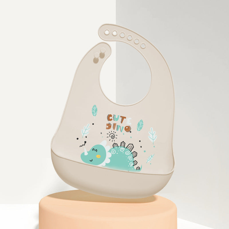 3D Baby Silicone Bib – Waterproof Feeding Bib