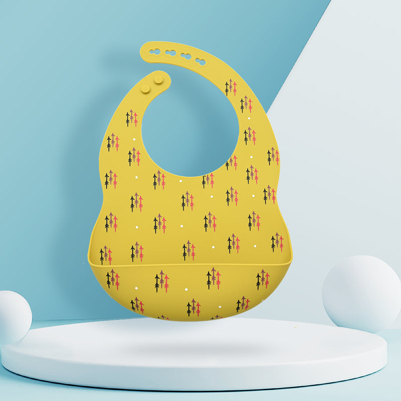 Baby Feeding Bib – Silicone Catch-All Bib