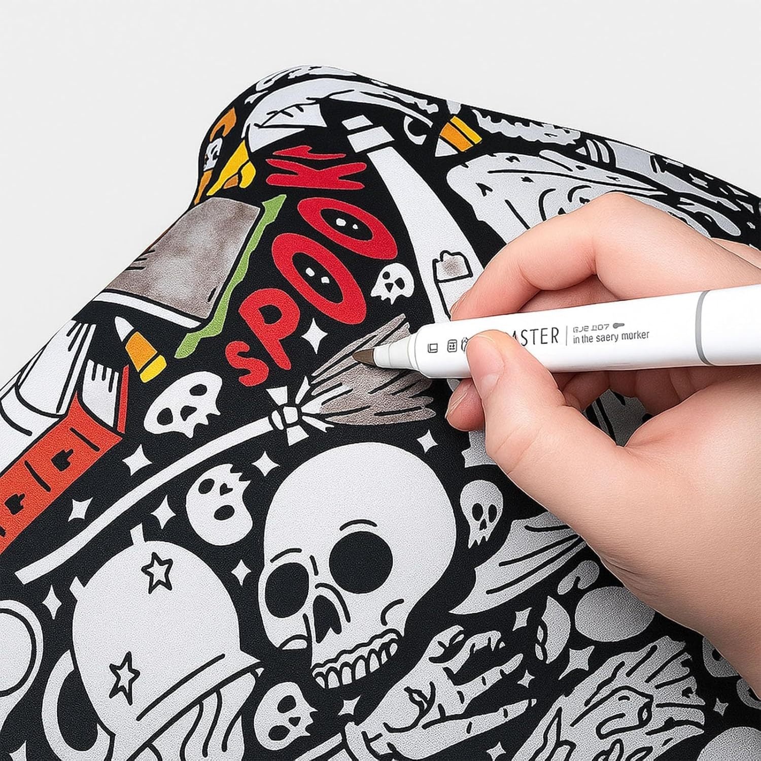 DIY Coloring Blanket & Markers Set – Washable Kids Craft