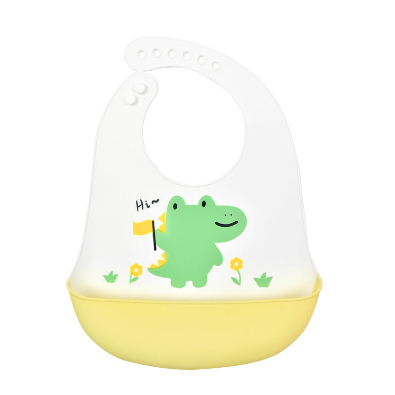 3D Baby Silicone Bib – Waterproof Feeding Bib