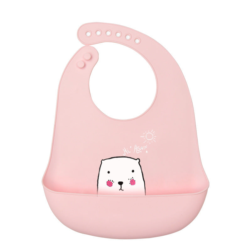 3D Baby Silicone Bib – Waterproof Feeding Bib