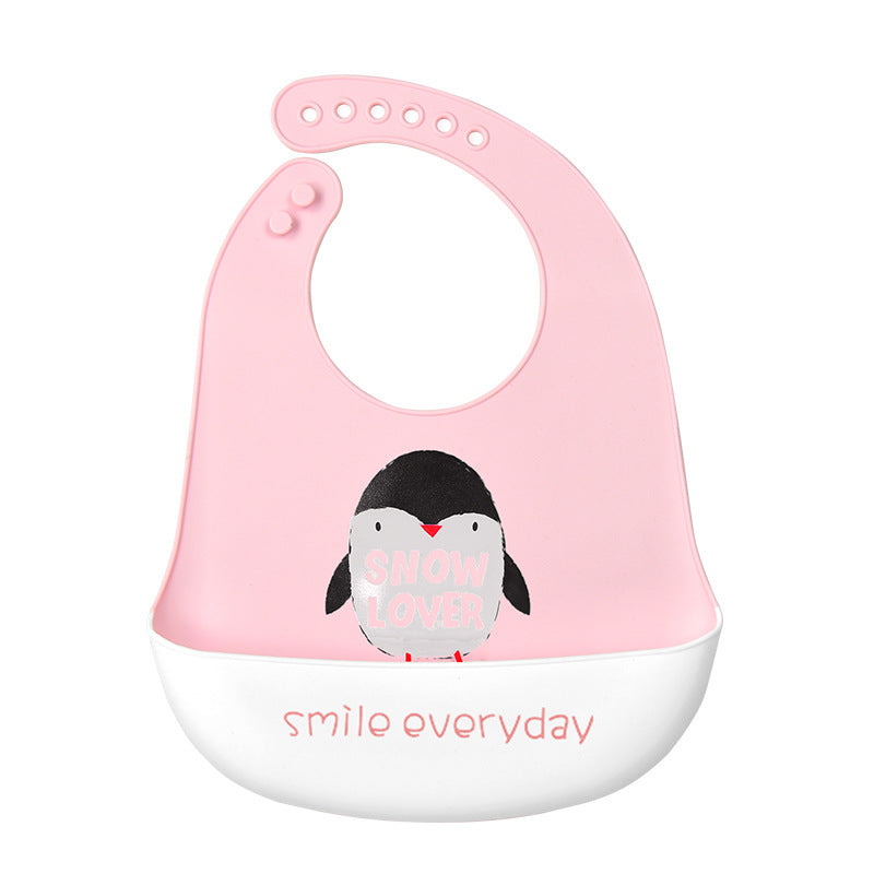 3D Baby Silicone Bib – Waterproof Feeding Bib