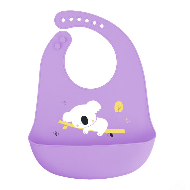 3D Baby Silicone Bib – Waterproof Feeding Bib