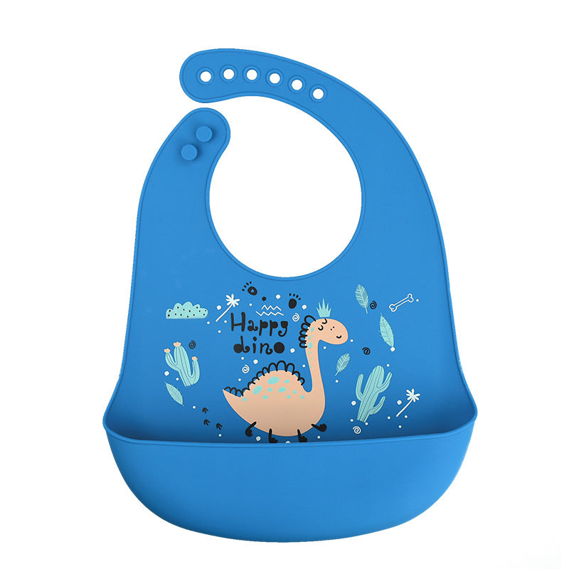 3D Baby Silicone Bib – Waterproof Feeding Bib