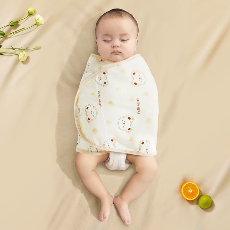 Cotton Baby Sleep Sack – Anti-Kick Swaddle Wearable Blanket, 0-12 Months