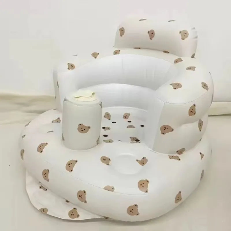 Baby Bath Seat – Inflatable Portable Dining and Bath Chair