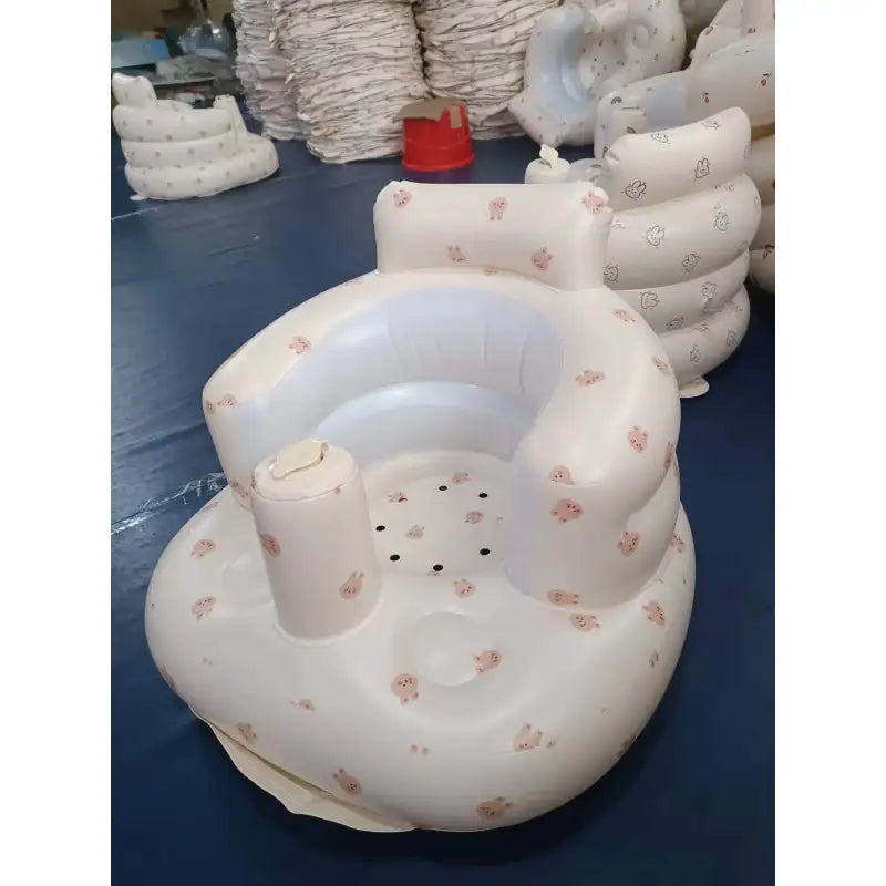 Baby Bath Seat – Inflatable Portable Dining and Bath Chair