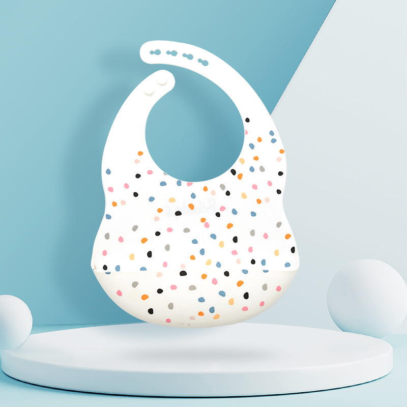 Baby Feeding Bib – Silicone Catch-All Bib