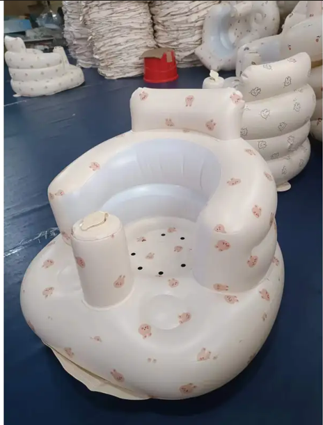Baby Bath Seat – Inflatable Portable Dining and Bath Chair