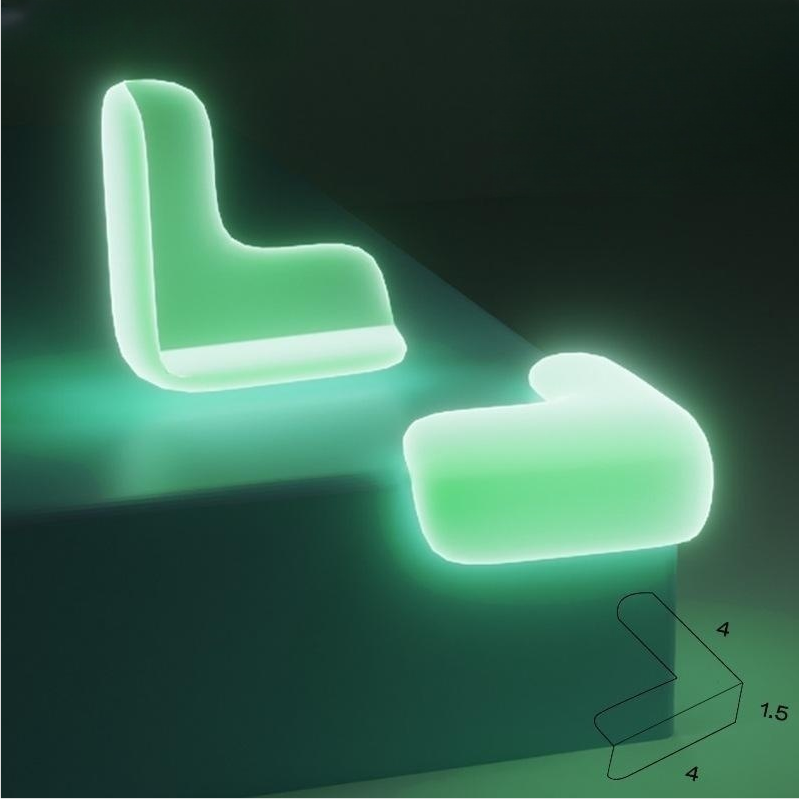 Baby Proofing Corner Protectors – Glow-in-the-Dark Edge Guards