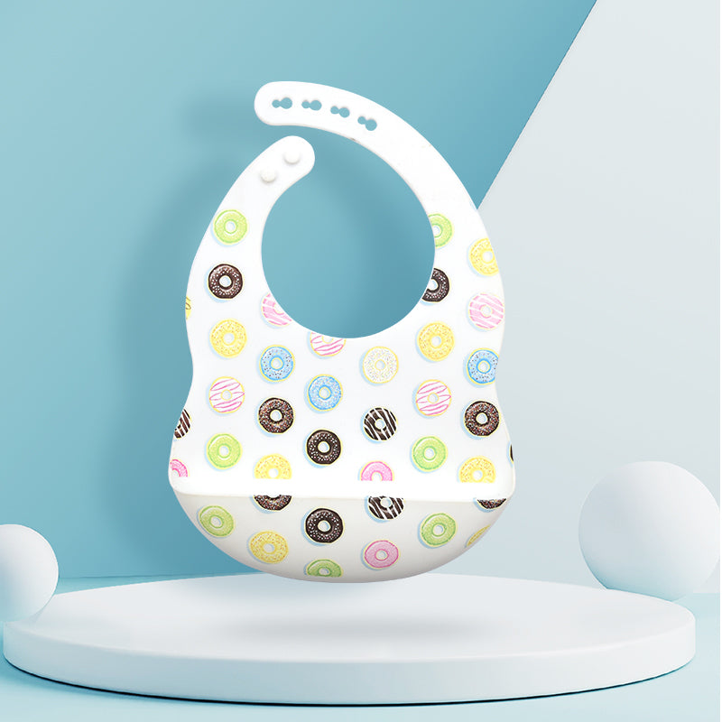 Baby Feeding Bib – Silicone Catch-All Bib