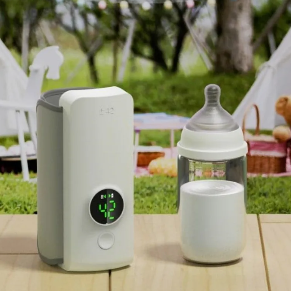 Baby Bottle Warmer – Portable USB Rechargeable Milk Warmer
