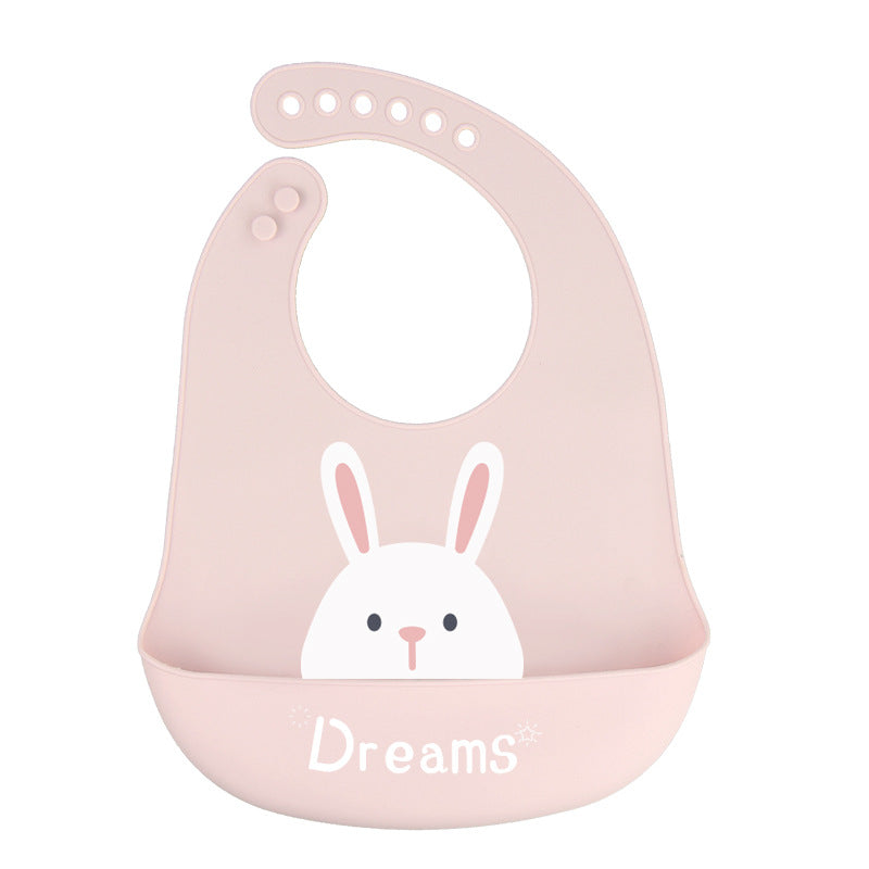 3D Baby Silicone Bib – Waterproof Feeding Bib