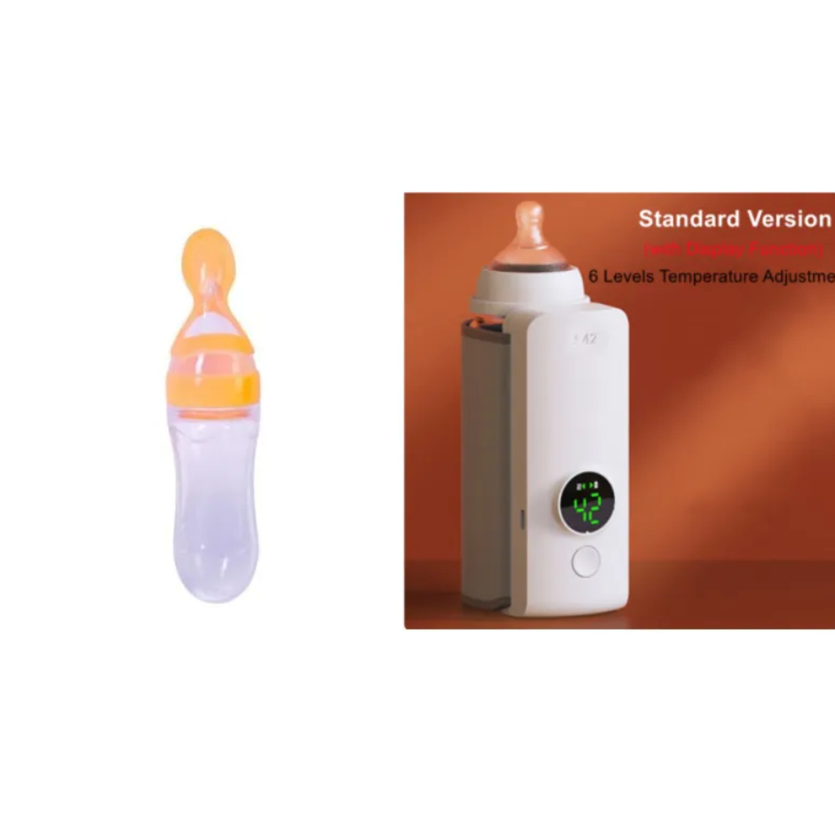 Baby Bottle Warmer – Portable USB Rechargeable Milk Warmer