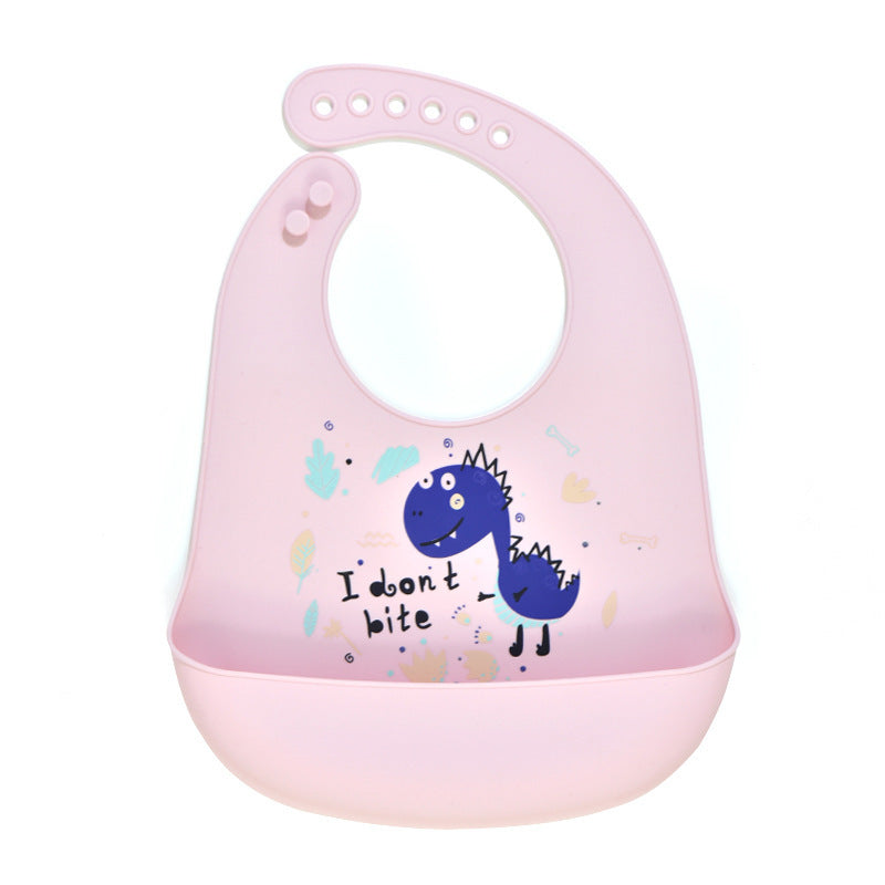 3D Baby Silicone Bib – Waterproof Feeding Bib
