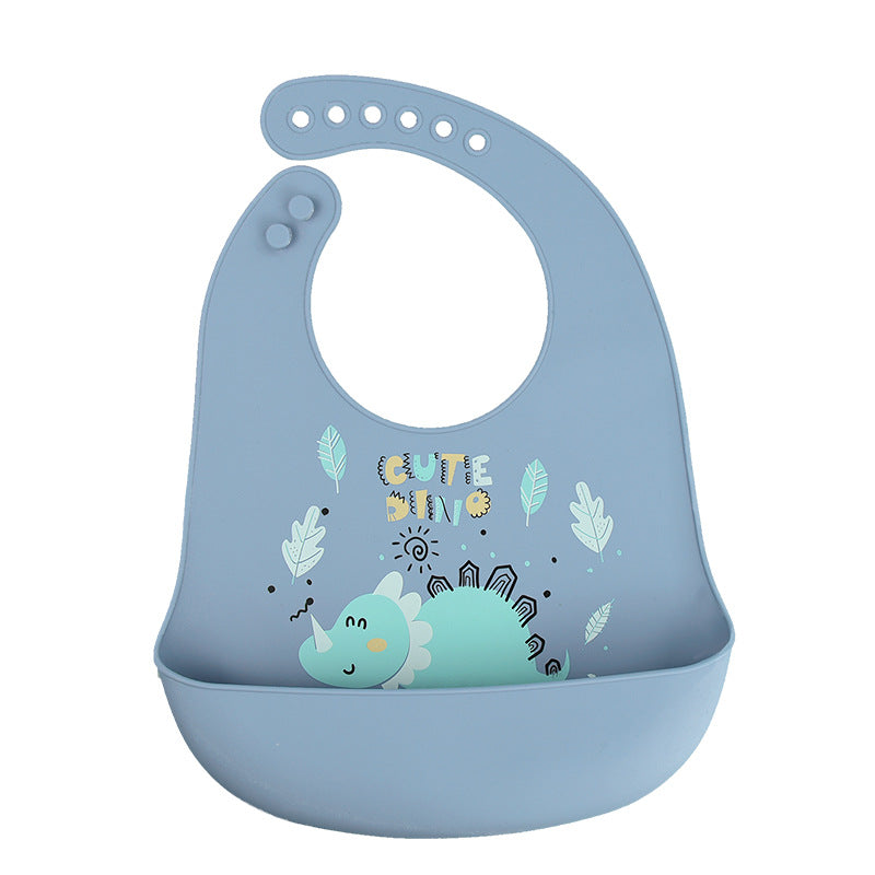 3D Baby Silicone Bib – Waterproof Feeding Bib