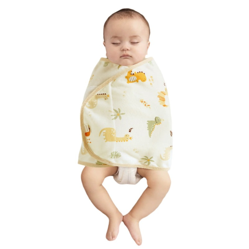 Cotton Baby Sleep Sack – Anti-Kick Swaddle Wearable Blanket, 0-12 Months