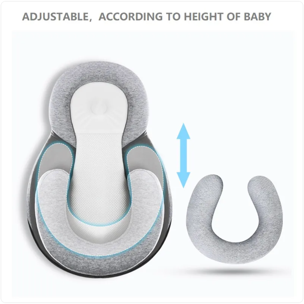Anti-Spit Up Baby Support Pillow – Reflux & Colic Relief