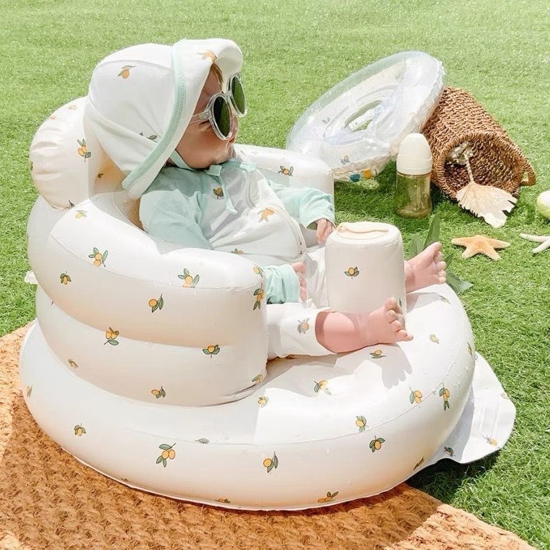 Baby Bath Seat – Inflatable Portable Dining and Bath Chair
