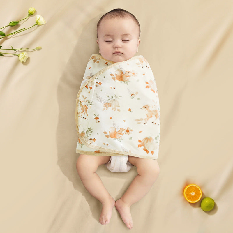 Cotton Baby Sleep Sack – Anti-Kick Swaddle Wearable Blanket, 0-12 Months