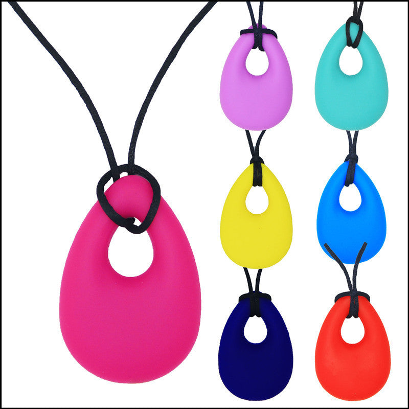 Baby Teether Toy – Pendant Style Silicone Teether