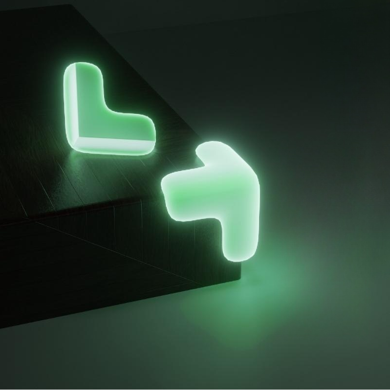 Baby Proofing Corner Protectors – Glow-in-the-Dark Edge Guards